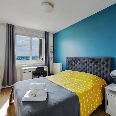 Le Jules Guesde, Traversant, 3ch , Parking, 2mn A Pied Metro D Parilly Vénissieux